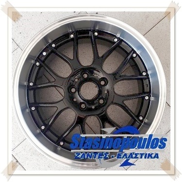 ΖΑΝΤΕΣ REPLICA BBS STYLE 18'' 8x18 5x112 ET30 BLACK MACHINED LIP ΚΩΔΙΚΟΣ : 773