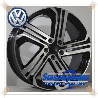 ΖΑΝΤΕΣ 19'' VW REPLICA 8.5x19 5x112 ET45 BLACK ΚΩΔΙΚΟΣ : 5586