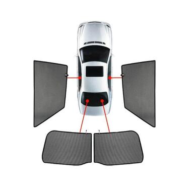 SEAT IBIZA 3D 2008+ ΚΟΥΡΤΙΝΑΚΙΑ ΜΑΡΚΕ CAR SHADES - 4 ΤΕΜ.
