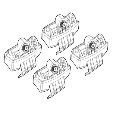 OPEL ASTRA L 5D 12/2021+ /PEUGEOT 305 5D/SW 08/2021+ ΑΚΡΑ ΓΙΑ ΜΠΑΡΕΣ NORDRIVE - 4ΤΕΜ.