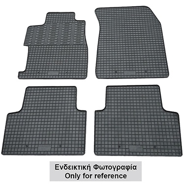 HYUNDAI IX 35 2009-2015 / KIA SPORTAGE 2010-2016  ΜΑΡΚΕ ΠΑΤΑΚΙΑ ΛΑΣΤΙΧΟ ΣΕ ΜΑΥΡΟ ΧΡΩΜΑ ΜΕ ΚΟΥΜΠΩΜΑΤΑ CIK - 4 ΤΕΜ.