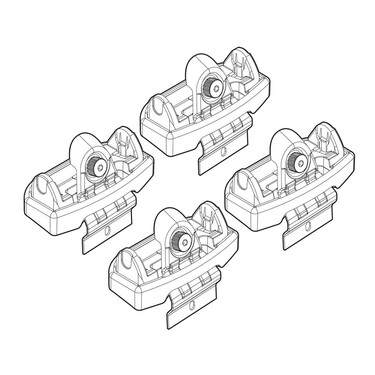 ΑΚΡΑ ΓΙΑ ΜΠΑΡΕΣ NORDRIVE ΓΙΑ NISSAN QASHQAI 03/07+ KIT