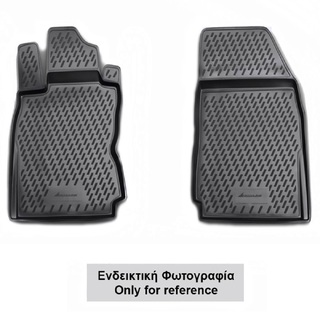 ΜΑΡΚΕ ΠΑΤΑΚΙΑ ΣΕ ΣΚΑΦΗ TPE ΛΑΣΤΙΧΟ ΓΙΑ HYUNDAI H1 2007+  ΣΕ ΜΑΥΡΟ ΧΡΩΜΑ NOVLINE - 2 ΤΕΜ.