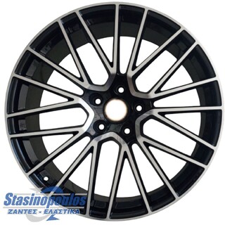 ΖΑΝΤΕΣ 22'' PORSCHE STYLE 10X22 11.5X22 ET48/60 5X130 ΜΑΥΡΟ ΜΑΤΤ ΔΙΑΜΑΝΤΕ ΚΩΔΙΚΟΣ : 5413