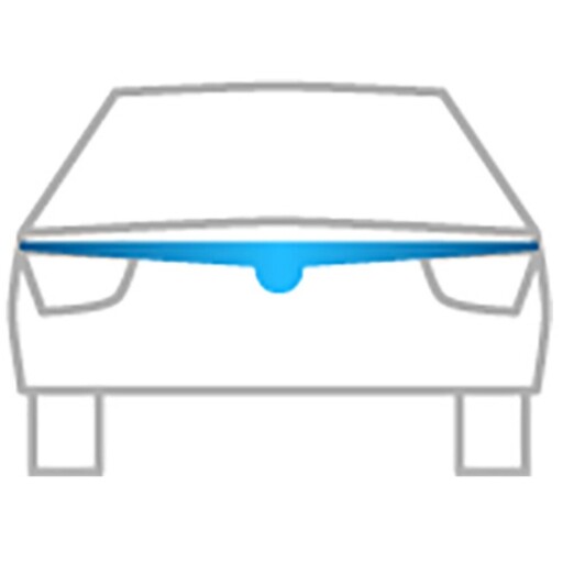 VW CARAVELLE /TRANSPORTER T5 2D 2003-2010 ΑΝΕΜΟΘΡΑΥΣΤΗΣ ΚΑΠΩ ΑΥΤΟΚΙΝΗΤΟΥ ΑΠΟ ΕΥΚΑΜΠΤΟ ΦΙΜΕ ΠΛΑΣΤΙΚΟ HEKO - 1 ΤΕΜ.