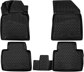 ΠΑΤΑΚΙΑ ΣΕ ΣΚΑΦΗ TPE ΛΑΣΤΙΧΟ ΓΙΑ PEUGEOT 508 2019+ ΣΕ ΜΑΥΡΟ ΧΡΩΜΑ NOVLINE - 4 ΤΕΜ