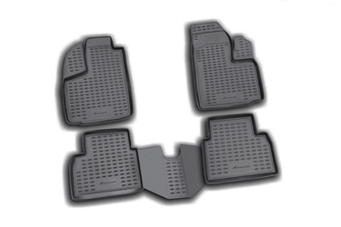 ΜΑΡΚΕ ΠΑΤΑΚΙΑ ΣΕ ΣΚΑΦΗ TPE ΛΑΣΤΙΧΟ ΓΙΑ FIAT DOBLO 11/2000-12/2009  ΣΕ ΜΑΥΡΟ ΧΡΩΜΑ NOVLINE - 4 ΤΕΜ.