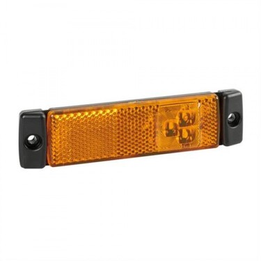 ΦΩΣ ΘΕΣΕΩΣ ΦΟΡΤΗΓΟΥ 24V 3LED ΠΟΡΤΟΚΑΛΙ 130x30mm 1ΤΕΜ.