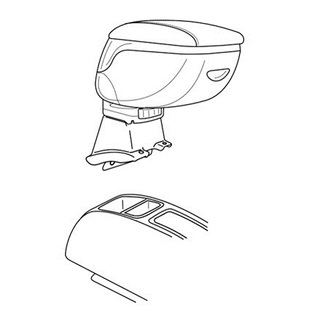 Βάση αντάπτορας τεμπέλη για OPEL AGILA 07/2000-01/2008 Lampa - 1 τεμ.