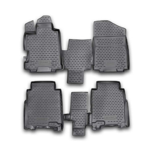 ΜΑΡΚΕ ΠΑΤΑΚΙΑ ΣΕ ΣΚΑΦΗ TPE ΛΑΣΤΙΧΟ ΓΙΑ HONDA FR-V 2004-2009  ΣΕ ΜΑΥΡΟ ΧΡΩΜΑ NOVLINE - 4 ΤΕΜ.