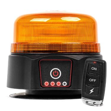 ΦΑΡΟΣ 12/24V ΠΟΡΤΟΚΑΛΙ 36 LED ΜΑΓΝΗΤΙΚΟΣ ΕΠΑΝΑΦΟΡΤΙΖΟΜΕΝΟΣ ΑΣΥΡΜΑΤΟΣ ΜΕ REMOTE CONTROL 123x110mm ΑΜΙΟ - 1 ΤΕΜ.