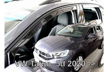 ΑΝΕΜΟΘΡΑΥΣΤΕΣ ΓΙΑ VW TAIGO 5D 2020+ ΣΕΤ ΑΥΤΟΚΙΝΗΤΟΥ ΑΠΟ ΕΥΚΑΜΠΤΟ ΦΙΜΕ ΠΛΑΣΤΙΚΟ HEKO - 4 ΤΕΜ.