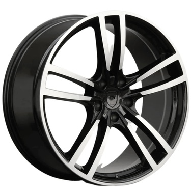 ΖΑΝΤΕΣ 21'' PORSCHE STYLE 9.5X21 11X21 5X130 ET45 55 ΜΑΥΡΟ ΚΩΔΙΚΟΣ : 5628