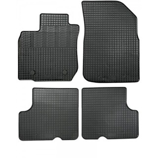 Cik - ΠΑΤΑΚΙΑ ΑΥΤΟΚΙΝΗΤΟΥ ΑΠΟ ΛΑΣΤΙΧΟ ΓΙΑ DACIA DUSTER 2X4 2010-2018 ΣΕ ΜΑΥΡΟ ΧΡΩΜΑ ΜΕ ΚΟΥΜΠΩΜΑΤΑ - 4 ΤΕΜ. (RM.DAC.0004/CK)