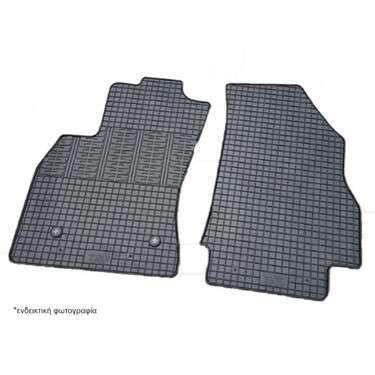 Cik - ΠΑΤΑΚΙΑ ΑΥΤΟΚΙΝΗΤΟΥ ΑΠΟ ΛΑΣΤΙΧΟ ΓΙΑ SEAT ALHAMBRA 2010-2021 / VW SHARAN 2010-2020 (3Η ΣΕΙΡΑ ΚΑΘΙΣΜΑΤΩΝ) ΣΕ ΜΑΥΡΟ ΧΡΩΜΑ ΜΕ ΚΟΥΜΠΩΜΑΤΑ - 2 ΤΕΜ. (RM.SE.0006/CK)