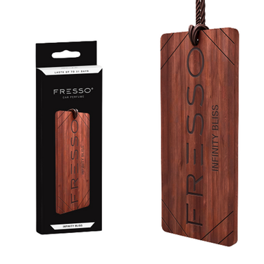 Fresso - Ξύλινο Κρεμαστό Αρωματικό Αυτοκινήτου Infinity Bliss - 1 τεμ. (390464/FRE)