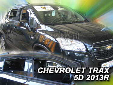 ΑΝΕΜΟΘΡΑΥΣΤΕΣ ΓΙΑ CHEVROLET TRAX 5D 2013-2015 ΣΕΤ ΑΥΤΟΚΙΝΗΤΟΥ ΑΠΟ ΕΥΚΑΜΠΤΟ ΦΙΜΕ ΠΛΑΣΤΙΚΟ HEKO - 4 ΤΕΜ.