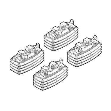 ΑΚΡΑ ΓΙΑ ΜΠΑΡΕΣ NORDRIVE ΓΙΑ FORD FOCUS 3D/5D 02/05-02/11 KIT