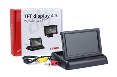 ΟΘΟΝΗ TFT LCD ΑΝΑΔΙΠΛΟΥΜΕΝΗ ΑΥΤΟΚΙΝΗΤΟΥ 4,3" - 12V
