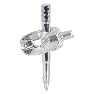 Amio - Πολυεργαλείο Βαλβίδας Ελαστικών 4-σε-1 (4-Way Valve Tool) – Για Αυτοκίνητα, Μοτοσυκλέτες & Ποδήλατα - 1 τεμ. (04471/AM)