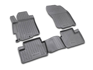 ΜΑΡΚΕ ΠΑΤΑΚΙΑ ΣΕ ΣΚΑΦΗ TPE ΛΑΣΤΙΧΟ ΓΙΑ MITSUBISHI LANCER 4D 07/2008-2017  ΣΕ ΜΑΥΡΟ ΧΡΩΜΑ NOVLINE - 4 ΤΕΜ.