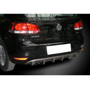 ΠΟΛΥΕΣΤΕΡΙΚΟ ΓΙΑΠΙΣΩ DIFFUSER ΠΛAΣΤΙΚΟ ΓΙΑ VW GOLF 6 MOTORDROME