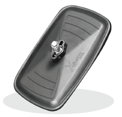 ΚΑΘΡΕΠΤΗΣ ΤΡΑΚΤΕΡ 232x145mm ΙΣΙΟΣ - ΒΑΣΗ 6mm