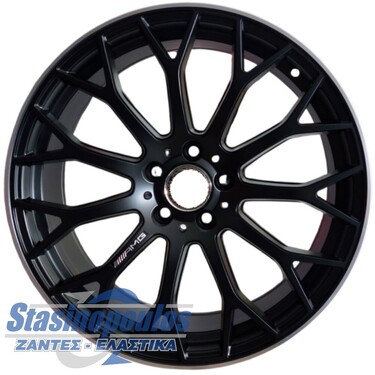 ΖΑΝΤΕΣ 19'' MERCEDES STYLE 9x19 5x112 ET50 ΜΑΥΡΟ ΜΑΤ LIP ΚΩΔΙΚΟΣ : 1180