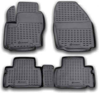 ΜΑΡΚΕ ΠΑΤΑΚΙΑ ΣΕ ΣΚΑΦΗ TPE ΛΑΣΤΙΧΟ ΓΙΑ FORD S-MAX 06/2006-2015  ΣΕ ΜΑΥΡΟ ΧΡΩΜΑ NOVLINE - 4 ΤΕΜ.