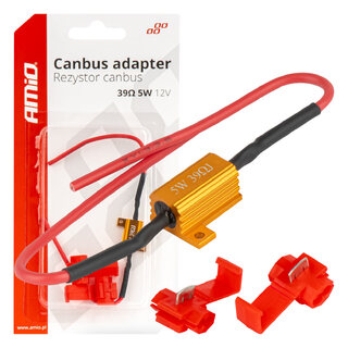 Amio - ΑΝΤΙΣΤΑΣΗ CAN-BUS 12V 5W 39Ω (CANCELLER) - 1 τεμ. (04090/AM)