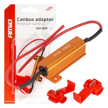 Amio - ΑΝΤΙΣΤΑΣΗ CAN-BUS 12V 50W 10Ω (CANCELLER) - 1 τεμ. (04096/AM)
