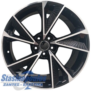 ΖΑΝΤΕΣ 20'' AUDI STYLE 9x20 5X112 ET42 BLACK ΚΩΔΙΚΟΣ : 5671