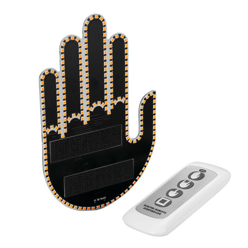 ΔΙΑΚΟΣΜΗΤΙΚΟ ΠΑΝΕΛ ΧΕΙΡΟΝΟΜΙΕΣ LED HAND GESTURES 203 LED SMD ΜΕ ΤΗΛΕΧΕΙΡΙΣΤΗΡΙΟ 150x98mm LAMPA - 1 ΤΕΜ.