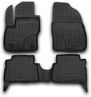 ΜΑΡΚΕ ΠΑΤΑΚΙΑ ΣΕ ΣΚΑΦΗ TPE ΛΑΣΤΙΧΟ ΓΙΑ FORD C-MAX 10/2003-10/2010  ΣΕ ΜΑΥΡΟ ΧΡΩΜΑ NOVLINE - 4 ΤΕΜ.