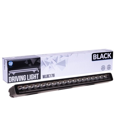 ΠΡΟΒΟΛΕΑΣ DRIVING LIGHT BLACK SERIES 18x5W LED 12-48V 90W 5.700K 7.560lm 2 ΧΡΗΣΕΩΝ 534x54x58mm mTECH - 1 τεμ.