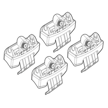 ΑΚΡΑ ΓΙΑ ΜΠΑΡΕΣ NORDRIVE ΓΙΑ TOYOTA RAV4 03/13+ KIT