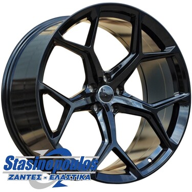 ΖΑΝΤΕΣ 19'' AUDI STYLE 8.5x19 5x112 ET40 BLACK GLOSS ΚΩΔΙΚΟΣ : 5598