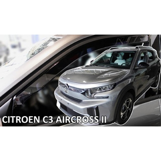 ΑΝΕΜΟΘΡΑΥΣΤΕΣ ΓΙΑ CITROEN C3 IV 5D 2024+ / E-C3 IV 5D 2024+ ΣΕΤ ΑΥΤΟΚΙΝΗΤΟΥ ΑΠΟ ΕΥΚΑΜΠΤΟ ΦΙΜΕ ΠΛΑΣΤΙΚΟ HEKO - 4 ΤΕΜ.