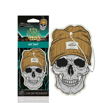 ΑΡΩΜΑΤΙΚΟ ΚΡΕΜΑΣΤΟ AROMA CAR MUERTOS HΑΤ SKULL ΑMiO - 1 TEM.