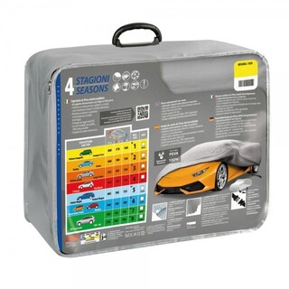 Lampa - 4 Seasons AG-2 Κουκούλα Αυτοκινήτου για Fiat Tempra 5 doors 03/1990 > 08/1997 Aδιάβροχη με Aπαλή Eσωτερική Eπένδυση από 100% PEVA Μη Τοξικό Βινύλιο με Διαστάσεις: 460x180x150 mm - 1 τεμ. (L2045.6)