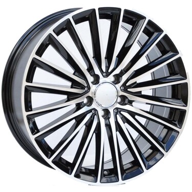 ΖΑΝΤΕΣ 18'' MERCEDES STYLE WHEELS 8x18 5x112 ET45 BLACK ΚΩΔΙΚΟΣ : 911/2
