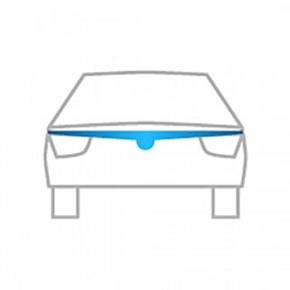 ΑΝΕΜΟΘΡΑΥΣΤΗΣ ΚΑΠΩ ΑΥΤΟΚΙΝΗΤΟΥ ΓΙΑ AUDI 80 B3 4D 1986-1991 ΑΠΟ ΕΥΚΑΜΠΤΟ ΦΙΜΕ ΠΛΑΣΤΙΚΟ HEKO - 1 ΤΕΜ.