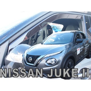 ΑΝΕΜΟΘΡΑΥΣΤΕΣ ΓΙΑ NISSAN JUKE 5D 2019+ ΖΕΥΓΑΡΙ ΑΠΟ ΕΥΚΑΜΠΤΟ ΦΙΜΕ ΠΛΑΣΤΙΚΟ HEKO - 2 ΤΕΜ.