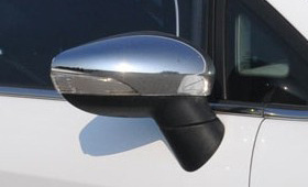ΚΑΠΑΚΙΑ ΚΑΘΡΕΠΤΩΝ ΓΙΑ FORD FIESTA 5D 2009+ FORD B-MAX MPV 2012+ ΧΡΩΜΙΟΥ 2 ΤΕΜ. ΠΛΑΣΤΙΚΑ