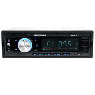 RADIO USB/SD/AUX/BLUETOOTH A2DP ΜΕ ΜΠΛΕ ΦΩΤΙΣΜΟ & REMOTE CONTROL RDM18 ROCKVILLE 