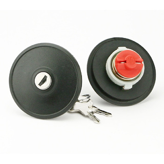 ΤΑΠΑ ΒΕΝΖΙΝΗΣ ΜΕ ΚΛΕΙΔΙ ΓΙΑ VW GOLF CADDY ΣΕ ΜΑΥΡΟ ΧΡΩΜΑ FARMA - 1 τεμ.