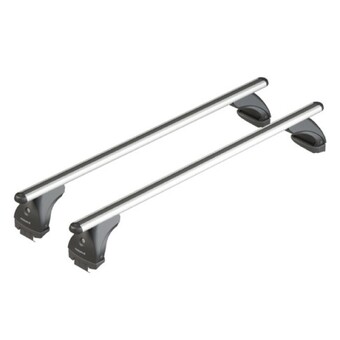 KIT ΜΕ ΜΠΑΡΕΣ ΟΡΟΦΗΣ ΓΙΑ KIA PICANTO 5D 05-11+ ΑΛΟΥΜΙΝΙΟΥ NORDRIVE (N15025-N20001-N21167)