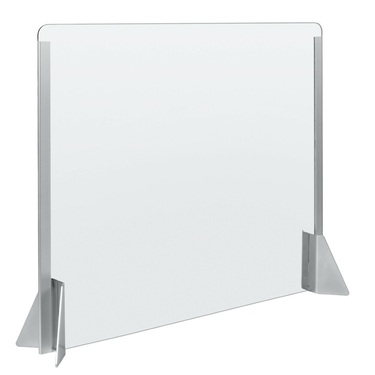 ΠΡΟΣΤΑΤΕΥΤΙΚΟ ΔΙΑΧΩΡΙΣΤΙΚΟ ΤΖΑΜΙ PLEXIGLASS 3mm 66x56cm ΚΑΙ ΒΑΣΕΙΣ ΣΤΗΡΙΞΗΣ ΑΛΟΥΜΙΝΙΟΥ