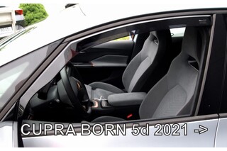 ΑΝΕΜΟΘΡΑΥΣΤΕΣ ΓΙΑ CUPRA BORN 5D 2021+  ΣΕΤ ΑΥΤΟΚΙΝΗΤΟΥ ΑΠΟ ΕΥΚΑΜΠΤΟ ΦΙΜΕ ΠΛΑΣΤΙΚΟ HEKO - 4 ΤΕΜ.