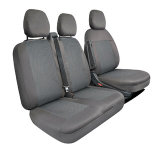 ΚΑΛΥΜΜΑΤΑ ΚΑΘΙΣΜΑΤΩΝ ΚΑΙ ΠΡΟΣΚΕΦΑΛΑ ΓΙΑ 3 ΣΕΙΡΕΣ ΘΕΣΕΩΝ ΣΕ ΓΚΡΙ ΣΚΟΥΡΟ ΧΡΩΜΑ SEDILI SET MEDIUM LAMPA - 1 ΤΕΜ.